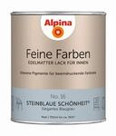 Alpina Feine Farben 'Steinblaue Sch&ouml;nheit' blaugrau matt 750 ml