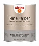 Alpina Feine Farben 'Nebel im November' mittelgrau matt 750 ml