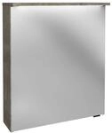 Fackelmann LED-Spiegelschrank 'Oxford' braun 60,2 x 69,6 x 20 cm