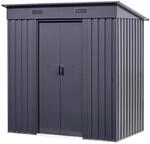 Ger&auml;tehaus anthrazit 217 x 110 x 191 cm