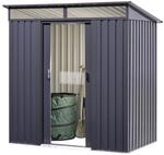 Ger&auml;tehaus 'Lightline' anthrazit 195 x 121 x 196 cm
