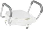 Ridder WC-Erh&ouml;hung mit Griffen und Deckel 'Comfort' wei&szlig; bis 150 kg