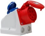 CEE-Kombi-Wandsteckdose 5-polig 16 A