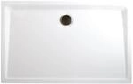 Schulte Duschwanne, Sanit&auml;racryl, extra-flach, rechteckig, 160 x 80 x 3,5 cm