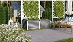 Vitavia Hochbeet 'Linus 630' 188 x 63 x 96 cm granitfarben