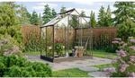 Vitavia Gew&auml;chshaus 'Triton 2500' 190,4 x 128,9 cm mit 3 mm Sicherheitsglas schwarz