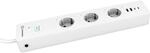 Ledvance Steckdosenleiste 'Smart+ WiFi' wei&szlig; 3-fach mit 4 USB-Anschl&uuml;ssen