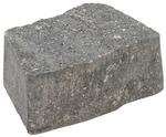 Diephaus Mauerstein 'T-Wall Country' Beton grau 25 x 18 x 10 cm
