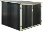 Westmann Fahrradgarage anthrazit Metall 200 x 203 x 158 cm