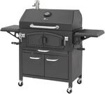 El Fuego Holzkohlegrill 'Grand Ontario' schwarz 154 x 131 x 68,5 cm