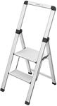 Hailo Trittleiter 'DK40 Selekta BasicLine' 2 Stufen, silbern 116 cm