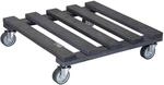 Wagner Pflanzenroller 'GH 0412' schwarz 38 x 38 cm