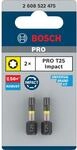 Bosch Schrauberbit 'Pro Torx Impact' T25, 25&nbsp;mm 2-teilig