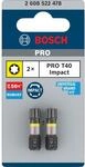 Bosch Schrauberbit 'Pro Torx Impact' T40, 25&nbsp;mm 2-teilig