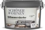 Sch&ouml;ner Wohnen Farbe Glimmerfarbe 'Silvershine Grey' hellgrau matt 2,5 l