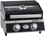 R&ouml;sle Gas-Tischgrill 'Videro G2-P' schwarz 45 x 45 x 34,7 cm