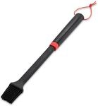 Weber Grillpinsel schwarz 40 cm, mit Silikonborsten