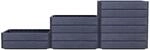 GARANTIA Hochbeet 'Ergo Vario 2 Wood' anthrazit/braun 120 x 75 x 80 cm