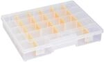 Allit EuroPlus Sortimentskasten 'Basic 37/7-20' 7 - 27 F&auml;cher transparent 37 x 29,5