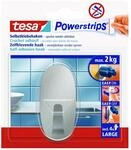 tesa Haken 'Powerstrips Large' Metall oval selbstklebend
