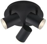 Briloner LED-Spotleuchte 'Banyo' schwarz &Oslash; 21 x 11,2 cm 3-flammig