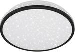 Briloner LED-Deckenleuchte 'Acorus' schwarz/wei&szlig; &Oslash; 28 x 7 cm 1200 lm,