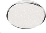 Briloner LED-Deckenleuchte 'Acorus' chromfarben/wei&szlig; &Oslash; 33 x 6,6 cm 1800 lm,