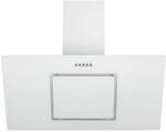 Respekta Schr&auml;ghaube 'CH22010/90WBZ' Metall/Glas wei&szlig; 90 cm