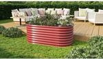 Vitavia Hochbeet 'Vita 630 Basic' 162 x 63 x 82 cm rubinrot