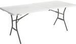 Lifetime Gartentisch klappbar Stahl/Kunststoff 76 x 74 x 183 cm