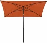Siena Garden Rechteckschirm 'City' knickbar 140 x 210 cm