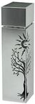 Garden Pleasure Pflanzs&auml;ule 'Buche' Edelstahl silbern 25 x 102 x 25 cm