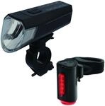 Fischer LED Beleuchtungs-Set 'Twin' Akku 80/40/20 Lux mit Lichtsensor