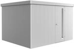 Biohort Ger&auml;tehaus 'Neo 3D' silber-metallic 348 x 292 cm mit Standardt&uuml;r