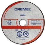 Dremel Metall-Trennscheibe 'DSM510' &Oslash; 77 x 11,1 mm, 3 St&uuml;ck