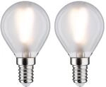 Paulmann LED-Leuchtmittelset Tropfen E14 3 W 250 lm warmwei&szlig; 2 St&uuml;ck
