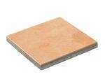 Terrassenplatte 'T-Court Noble' Beton lachsfarben 40 x 40 x 4 cm
