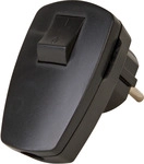 Kopp Schukostecker Ein-/Ausschalter schwarz 16 A 250 V