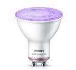 Philips LED-Lampe 'SmartLED' 400 lm GU10 Reflektor wei&szlig;