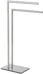 Wenko Handtuchst&auml;nder 'Recco' Edelstahl satiniert 2 Stangen 48 x 20 x 80,5 cm
