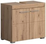 Trendteam Waschbeckenunterschrank 'Amanda' braun matt 60 x 56 x 34 cm