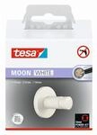 tesa Handtuchhaken 'Moon White' wei&szlig; matt selbstklebend