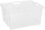 Keeeper Aufbewahrungsbox transparent 52 x 43 x 26 cm
