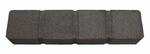 Diephaus Palisade 'T-Curb Square' anthrazitfarben 11,5 x 50 x 8 cm