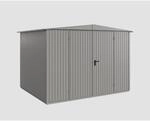 EcoStar Ger&auml;tehaus 'Trend-S Typ 3' graualuminium 302,8 x 238 cm, mit Doppelt&uuml;r
