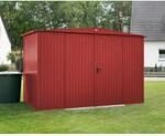 EcoStar Ger&auml;tehaus 'Trend-S Typ 3' purpurrot 302,8 x 238 cm, mit Doppelt&uuml;r