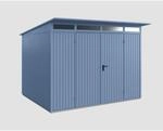 EcoStar Ger&auml;tehaus 'Trend-P Typ 3' taubenblau 302,8 x 238 cm, mit Doppelt&uuml;r