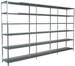 SCHULTE Regalwelt Steck-Grundregal und 2 Anbauregale 230 x 260 x 50 cm, 18 B&ouml;den,