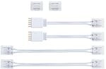 Paulmann Connector Set 'MaxLED Full-Line COB' wei&szlig;/transparent