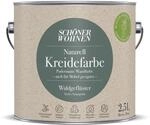 Sch&ouml;ner Wohnen Farbe Naturell Kreidefarbe 'Waldgefl&uuml;ster' dunkelgr&uuml;n matt...